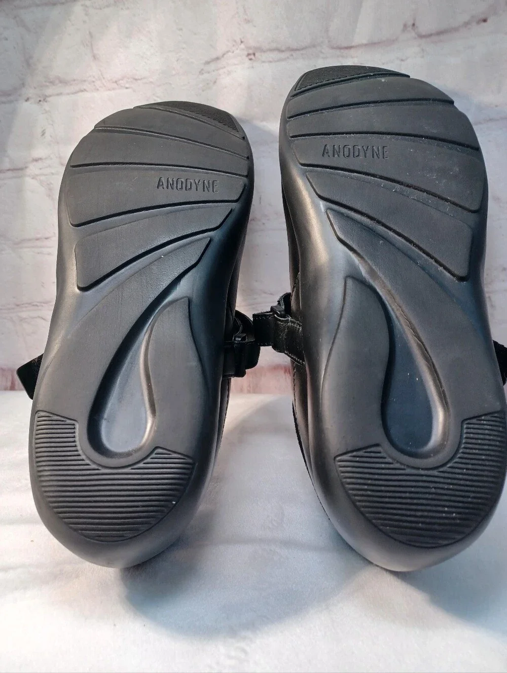 Anodyne Mary Jane Comfort Shoes Orthopedic Diabetic XW 8.5 Black Leather